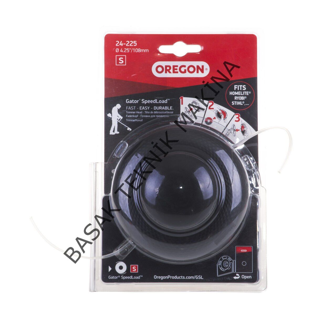 TIRPAN OTOMATİK BAŞLIK ÜNİVERSAL 130mm GSL