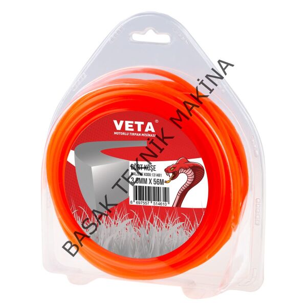 MİSİNA PRO 3.0mm 50m TURUNCU 4 KÖŞE