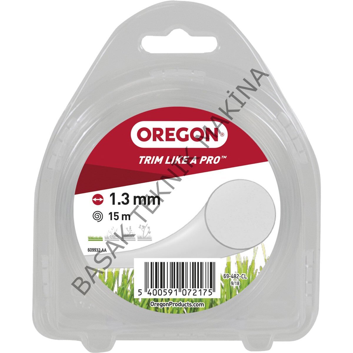 MİSİNA 1.3mm 15m BEYAZ YUVARLAK