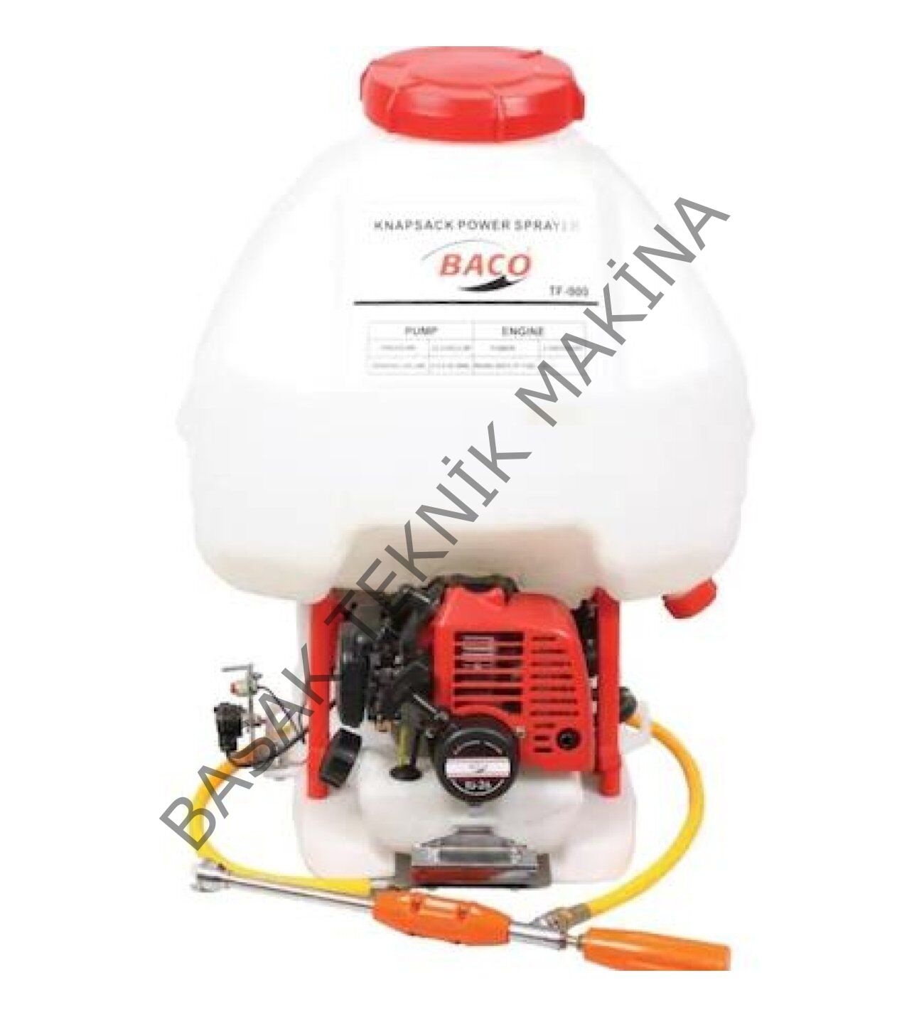 BACO TF 900 25LT 2 Zamanlı İlaçlama