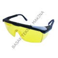 KORUYUCU GÖZLÜK ÇERÇEVELİ SARI