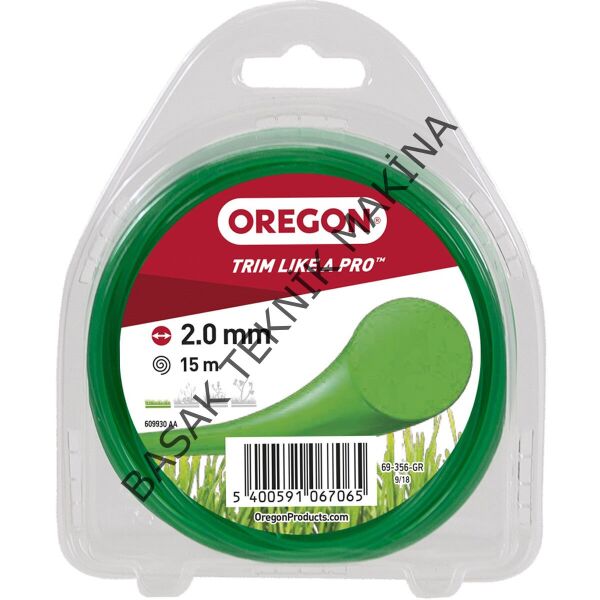 MİSİNA 2.0mm 15m YEŞİL YUVARLAK