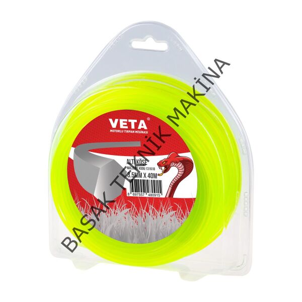 MİSİNA PRO 3.5mm 40m SARI 6 KÖŞE