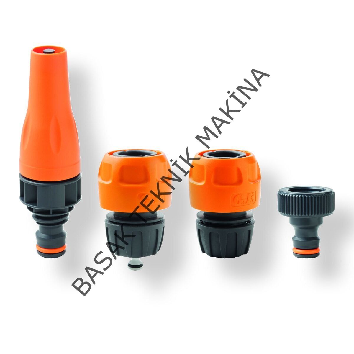 GF Küçük Su Tabancası Adaptör Kitli 1/2 Bahçe Sulama Seti