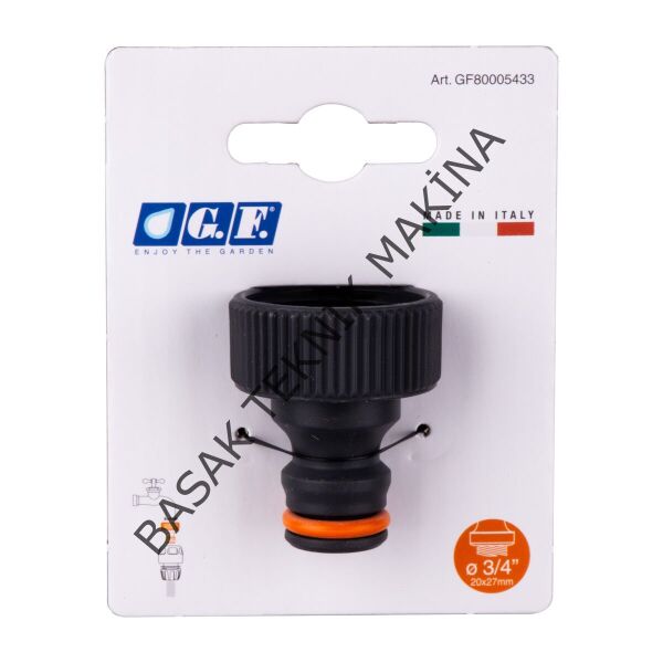 MUSLUK ADAPTÖRÜ 3/4'' VİDALI