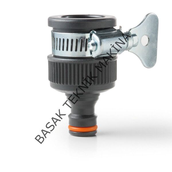 GF Kelepçeli Musluk Bağlantı Aparatı 12-18 mm Hortum Adaptörü