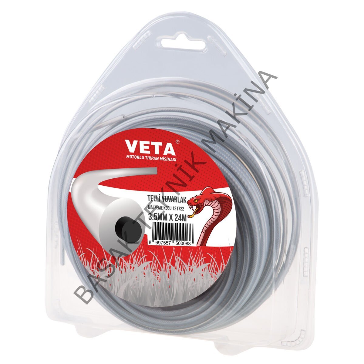 MİSİNA PRO 3.5mm 24m TELLİ YUVARLAK