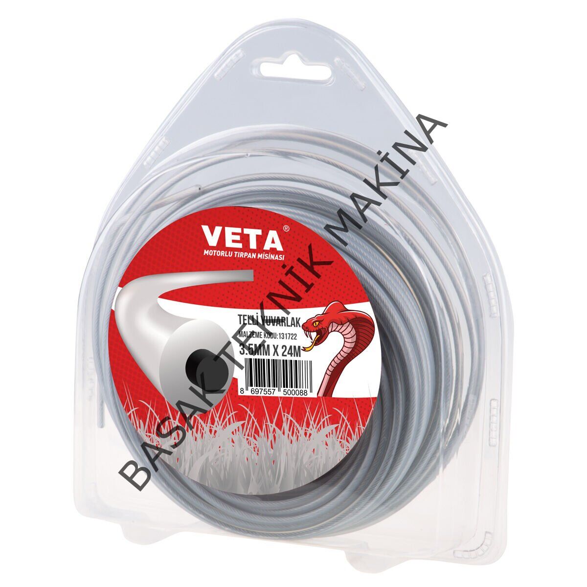 MİSİNA PRO 3.5mm 24m TELLİ YUVARLAK