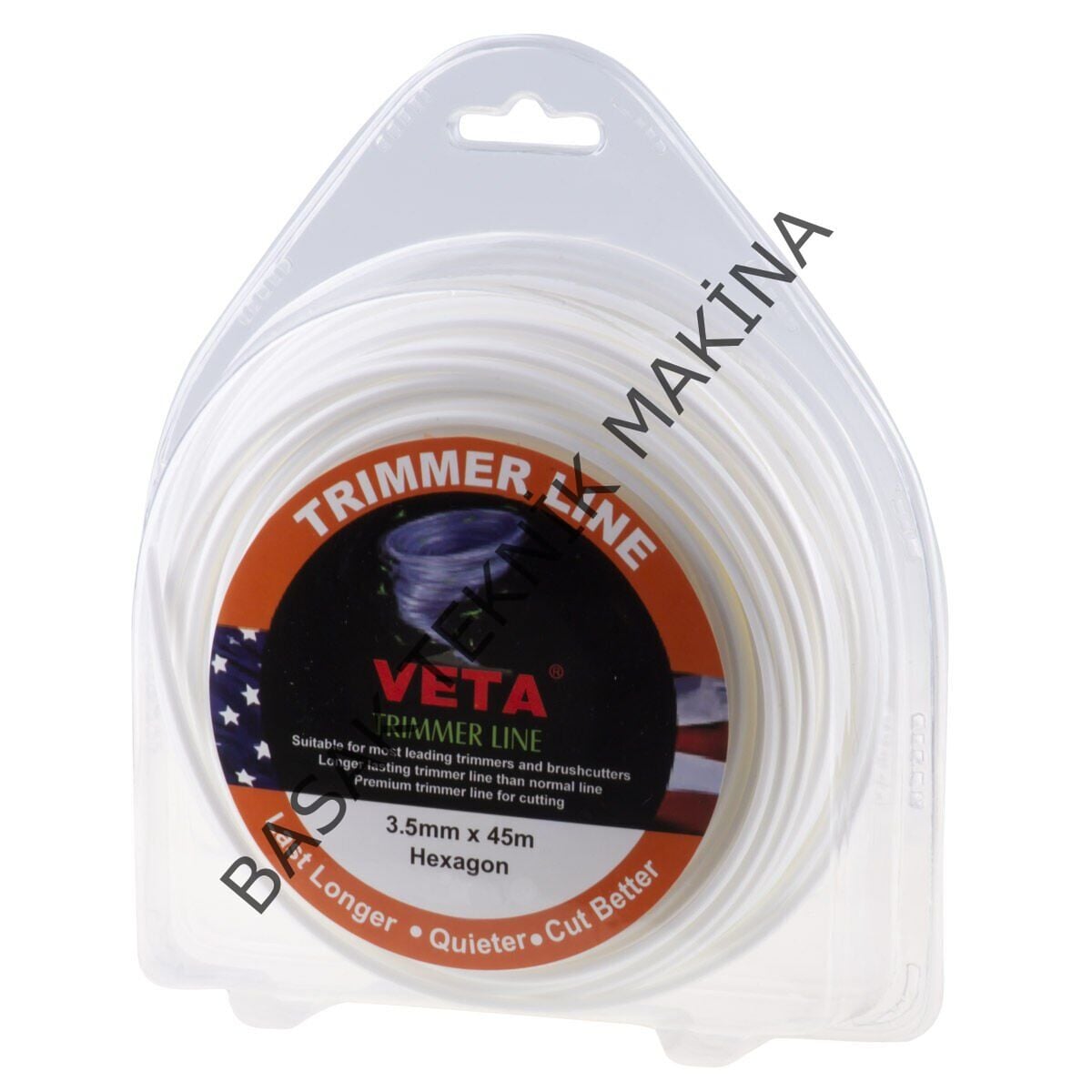 MİSİNA PRO 3.5mm 40m BEYAZ 6 KÖŞE