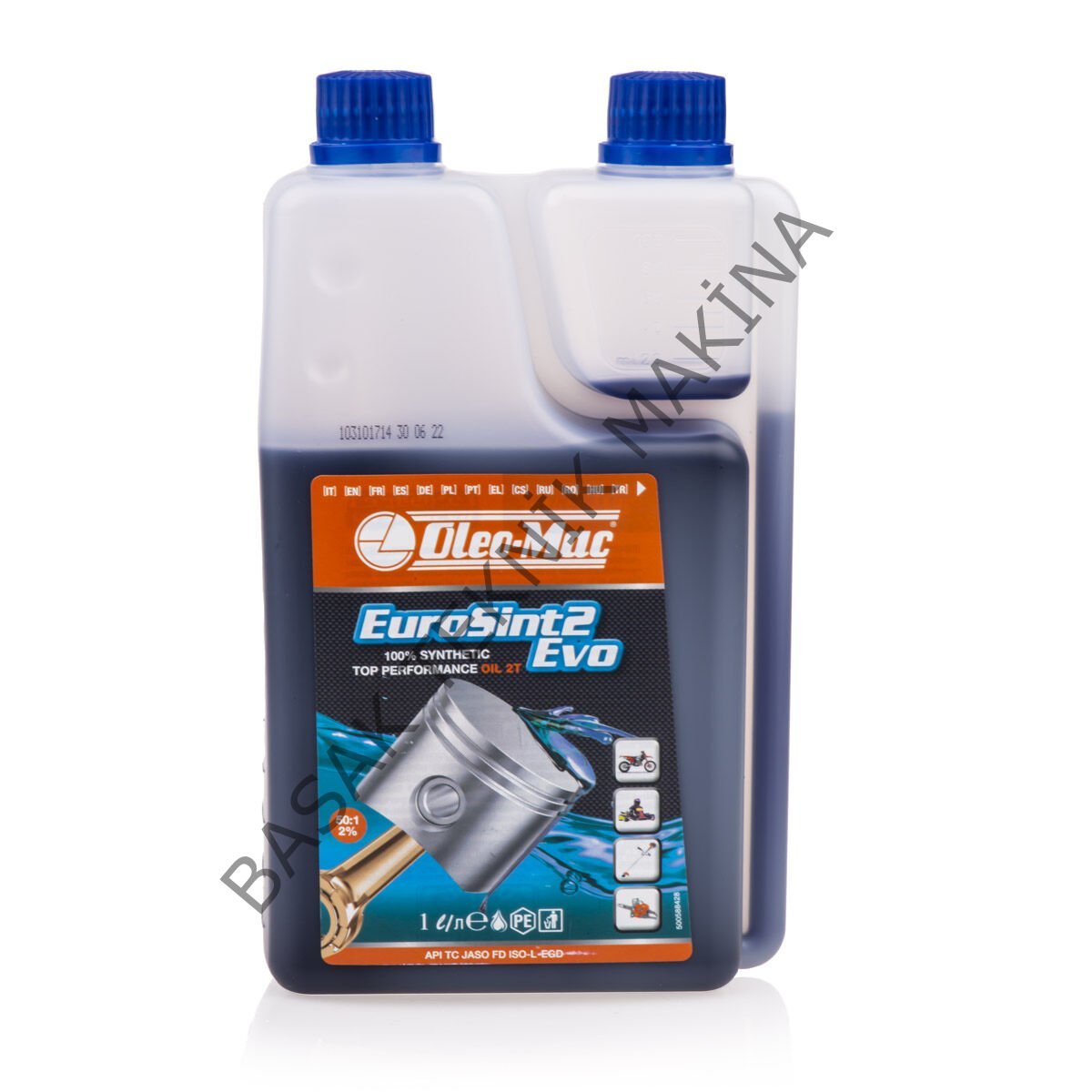 YAĞ,İKİ ZAMANLI MOTOR ÖLÇEKLİ 1Lt EUROSINT