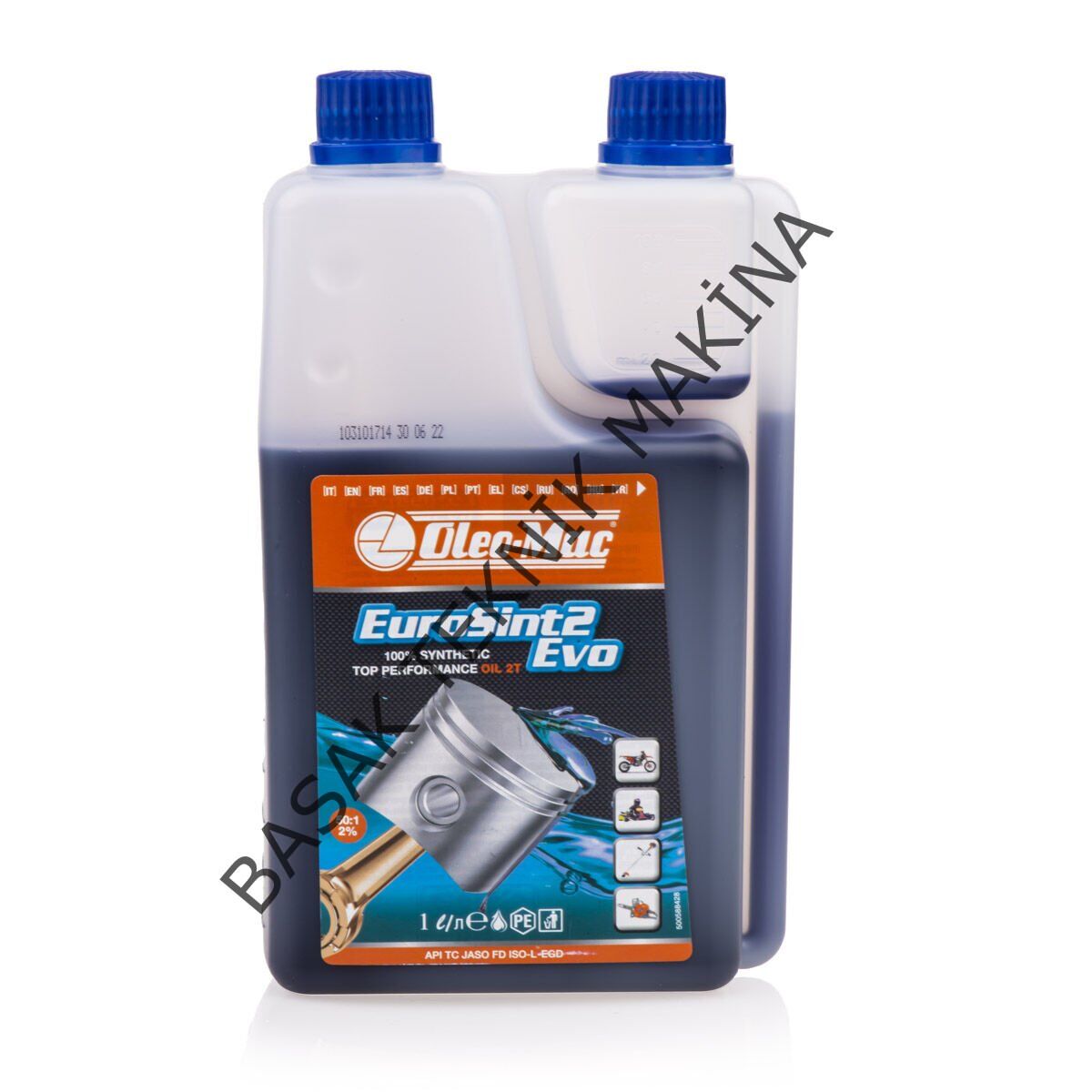 YAĞ,İKİ ZAMANLI MOTOR ÖLÇEKLİ 1Lt EUROSINT
