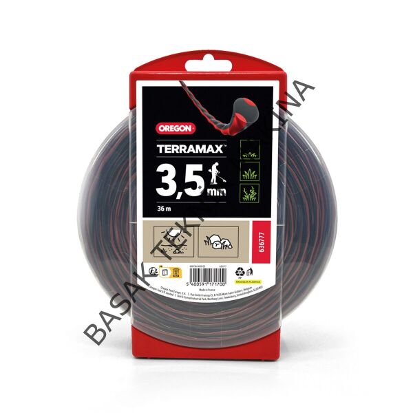 MİSİNA 3.5mm 36m SİYAH BURGULU