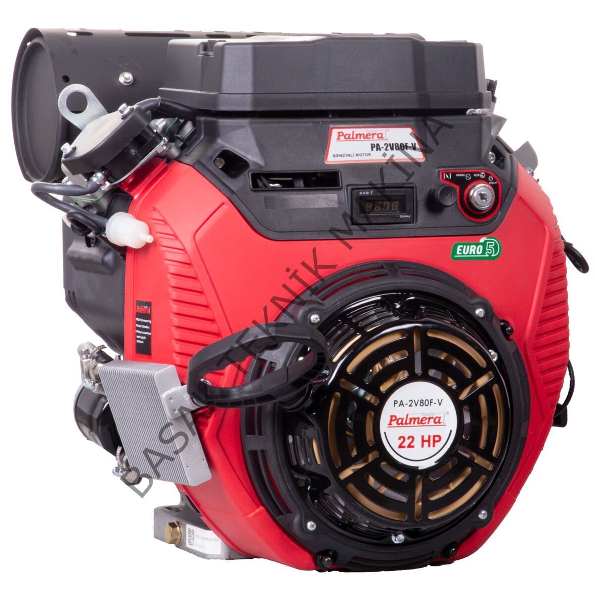 PA-2V80F-V BENZİNLİ MOTOR 22HP EUR5 KONİKTİP 744CC