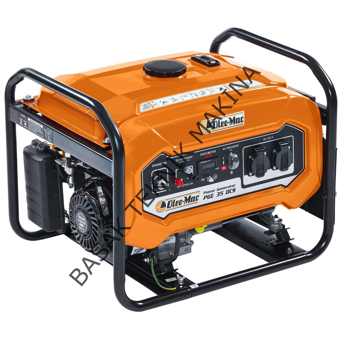 Oleo-Mac PGE 35 DCS Jeneratör 3.5 kVA İpli Uzun Süreli Çalışma
