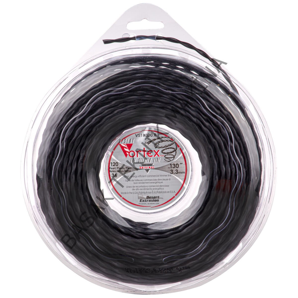 MİSİNA 3.3mm 36m SİYAH BURGULU VORTEX