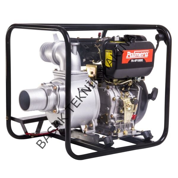 Palmera HP100DE Dizel Su Motoru 4” 10 HP Marşlı Yüksek Debi