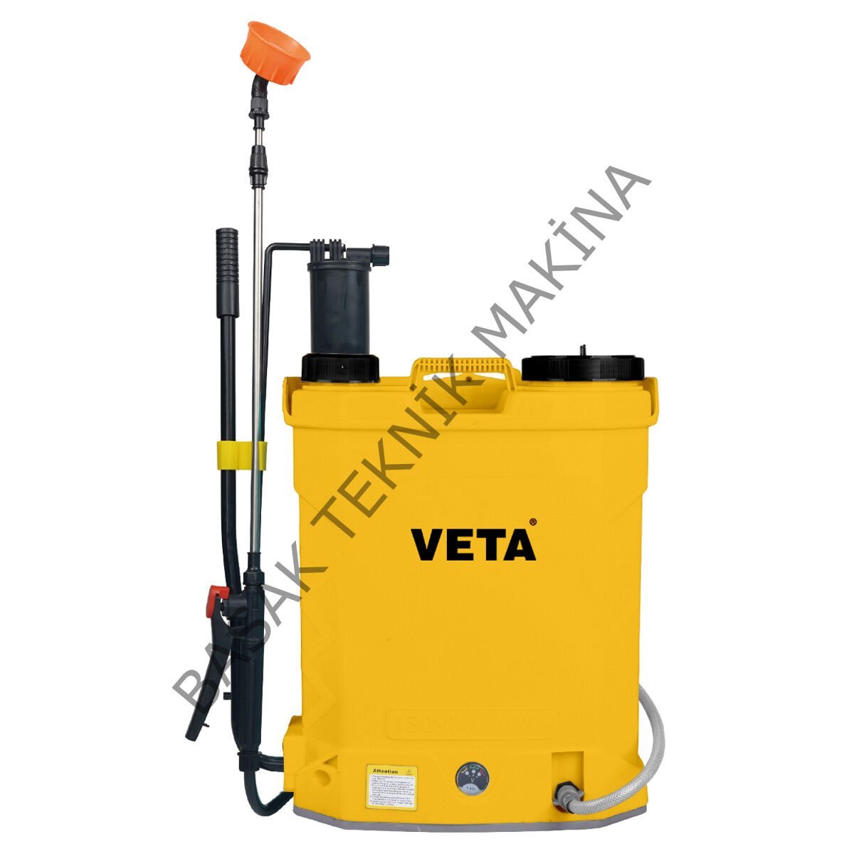 VETA16A AKÜLÜ KOLLU İLAÇLAMA PÜLVERİZATÖRÜ