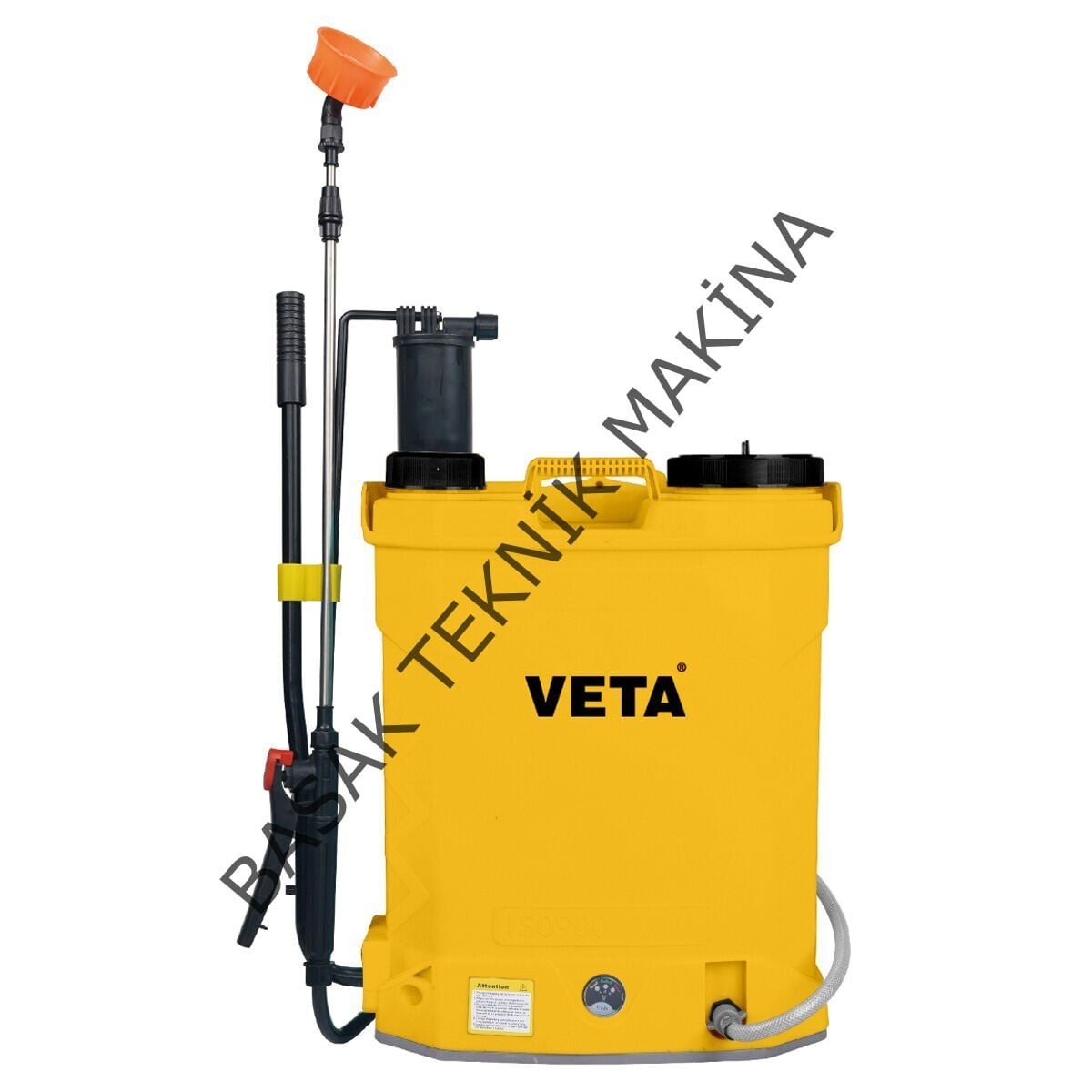 VETA16A AKÜLÜ KOLLU İLAÇLAMA PÜLVERİZATÖRÜ