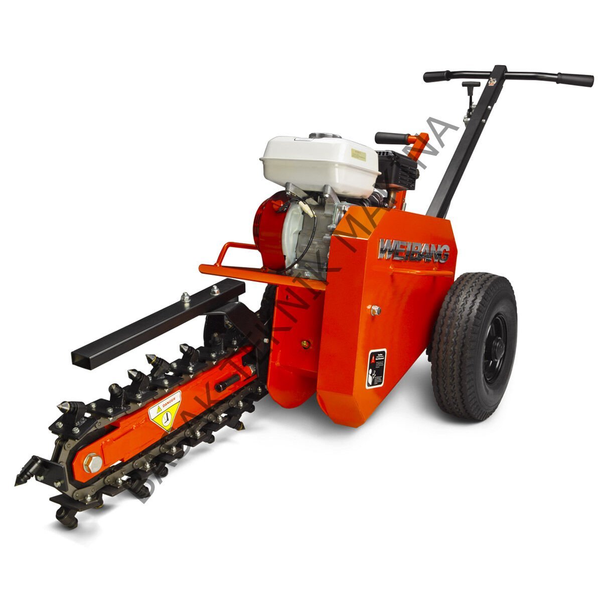 WBTR126H EUR5 KANAL AÇMA MAKİNESİ HONDA GX160