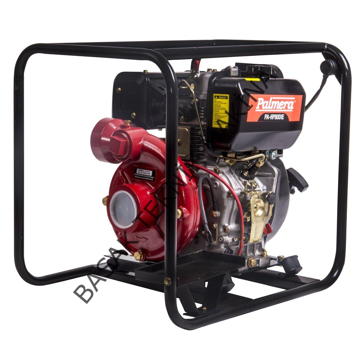 HP80DIE EUR5 YÜKSEK BASINÇLI SU MOTORU 3'' MARŞLI