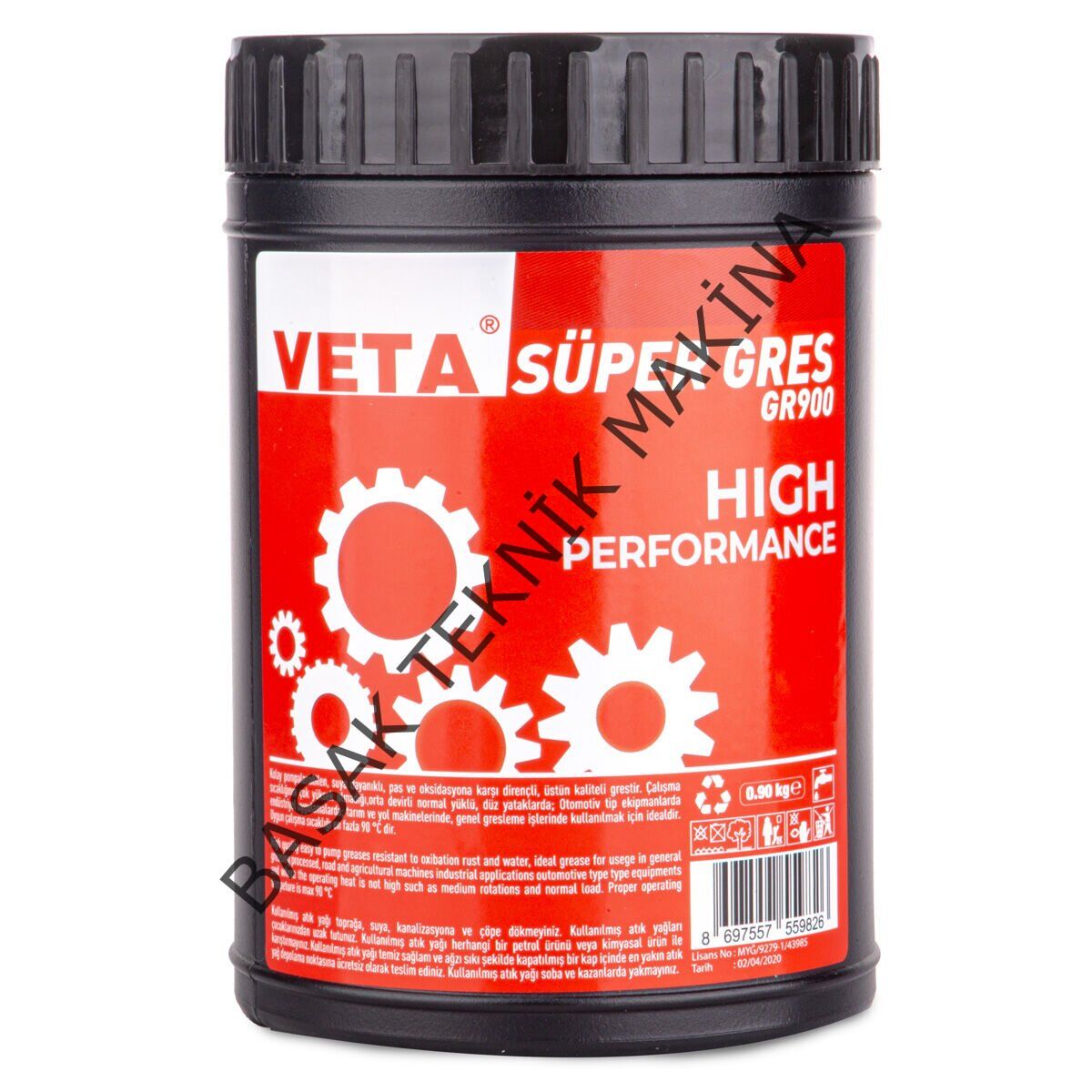 GRES YAĞ GENEL KULLANIM 0,90 KG