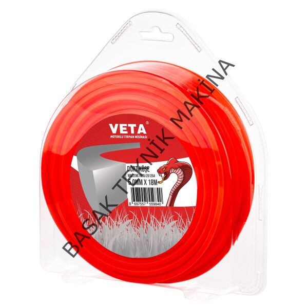 MİSİNA PRO 5.0mm 18m TURUNCU 4 KÖŞE