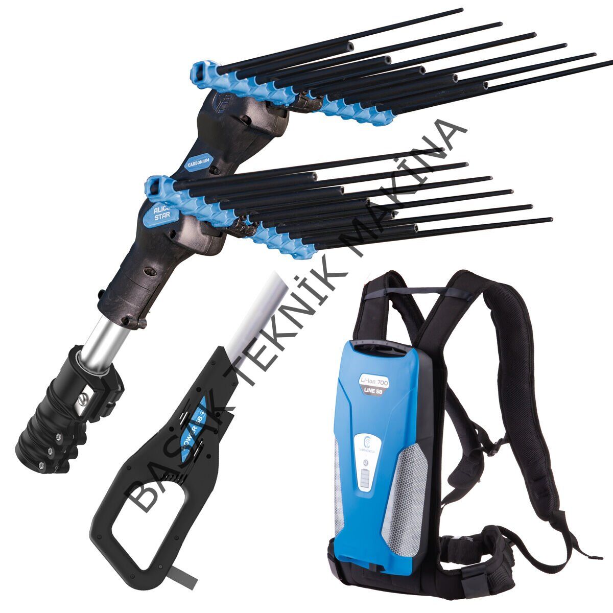 ALICE STAR KIT ZEYTİN VE MEYVE HASAT MAKİNESİ