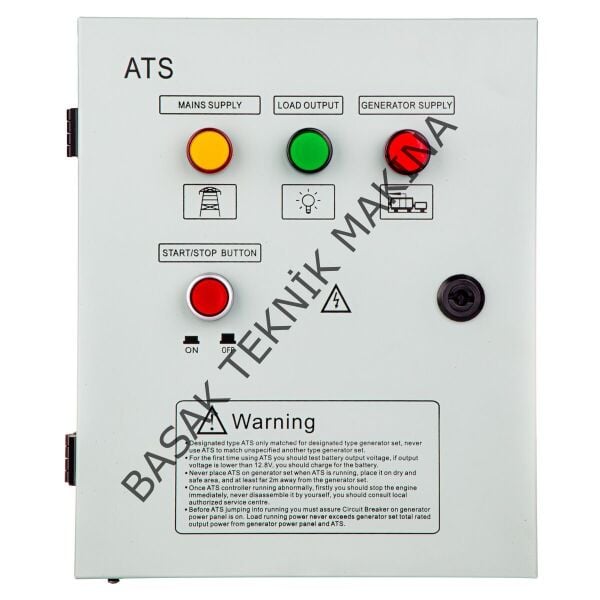 OTOMATİK YÜK TRANSFER PANOSU TRİFAZE