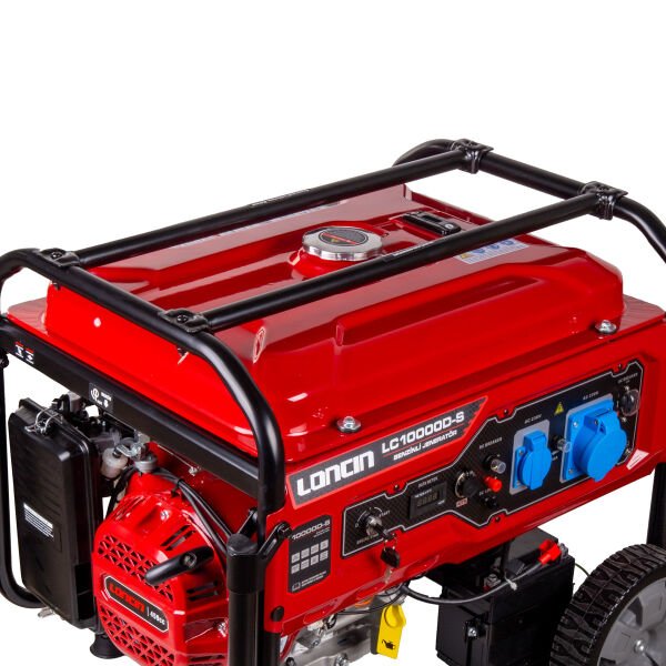 Loncin LC10000D-S Benzinli Jeneratör 8 kW Marşlı ATS’li Tekerlekli EURO 5