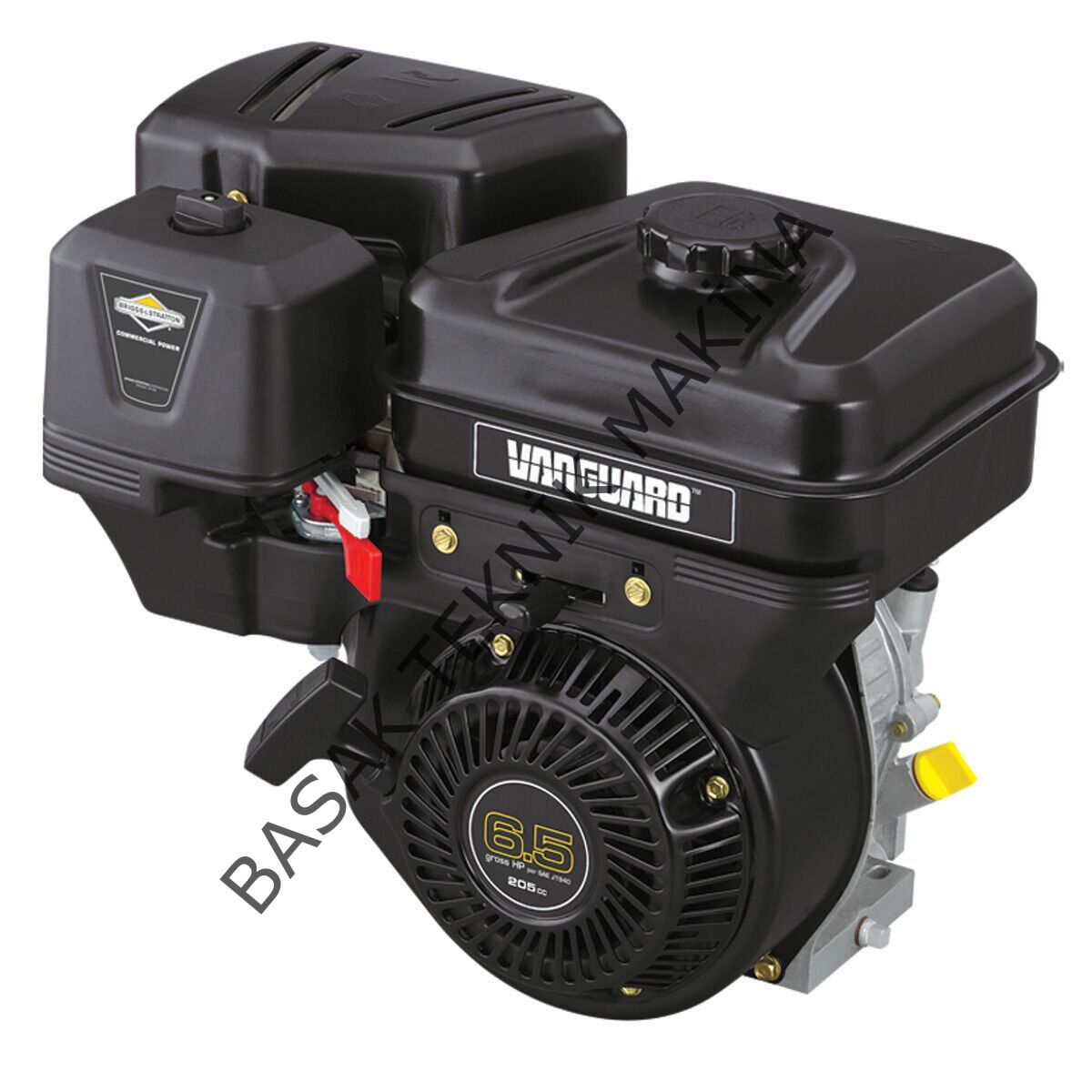 Briggs & Stratton Vanguard 6.5 HP Benzinli Motor 205 cc Konik Şaft
