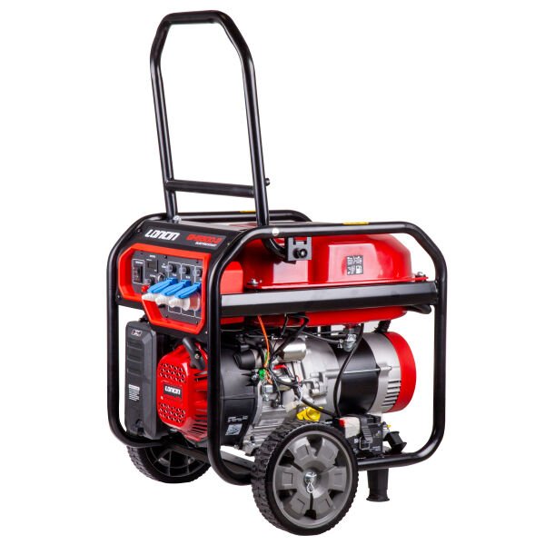 Loncin GH6500D-2 Benzinli Jeneratör 6 kW Marşlı Tekerlekli EURO 5