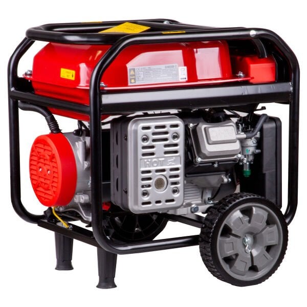 Loncin GH6500D-2 Benzinli Jeneratör 6 kW Marşlı Tekerlekli EURO 5