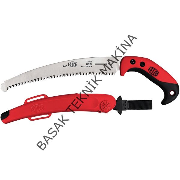640 BUDAMA TESTERESİ KAVİSLİ KILIFLI 27cm