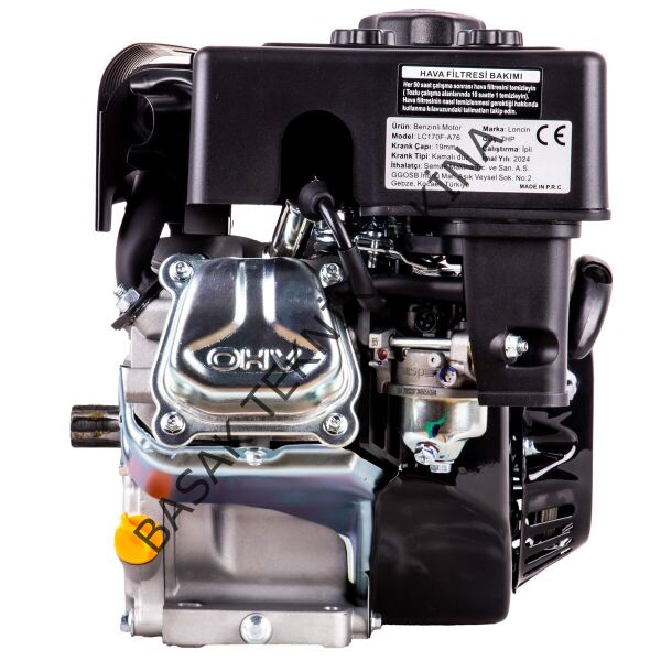 LC170F-A76 EUR5 BENZİNLİ MOTOR 7HP FREZE TİP Ø25mm