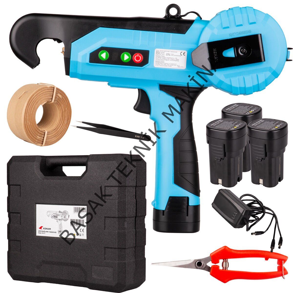 KH-TY BİTKİ BAĞLAMA TABANCASI OTOMATİK 3 AKÜLÜ