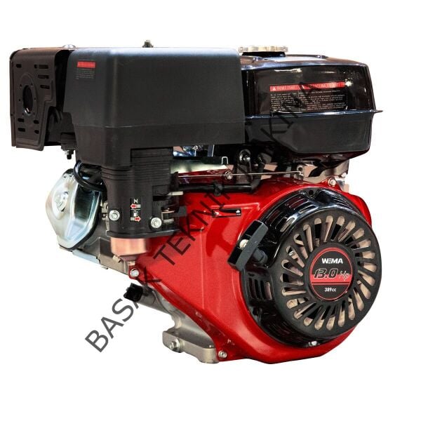 WM188F-Q BENZİNLİ MOTOR 13HP KAMALI TİP İPLİ