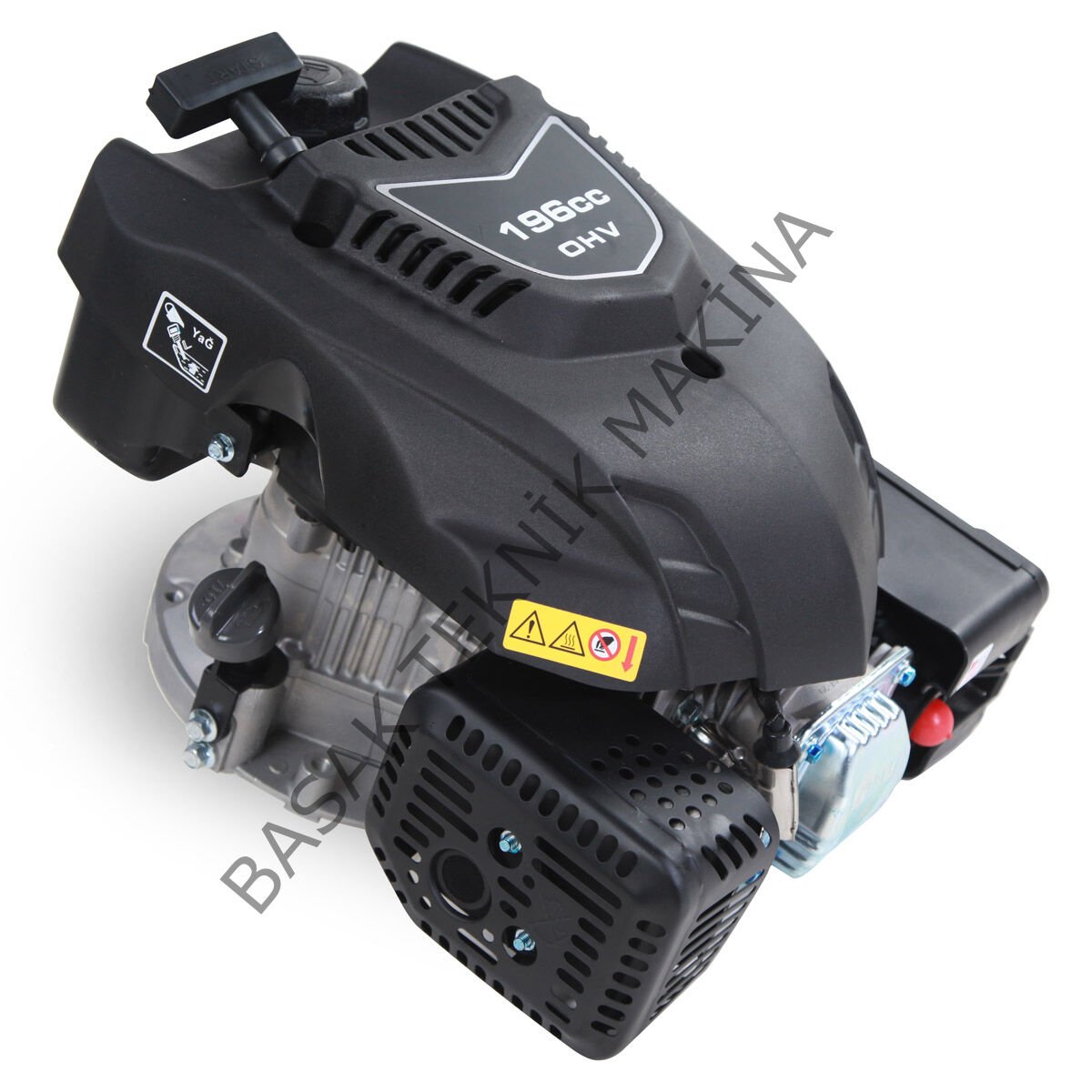 DV196-T EUR5 BENZİNLİ MOTOR 6.5HP ÇAPA TİP