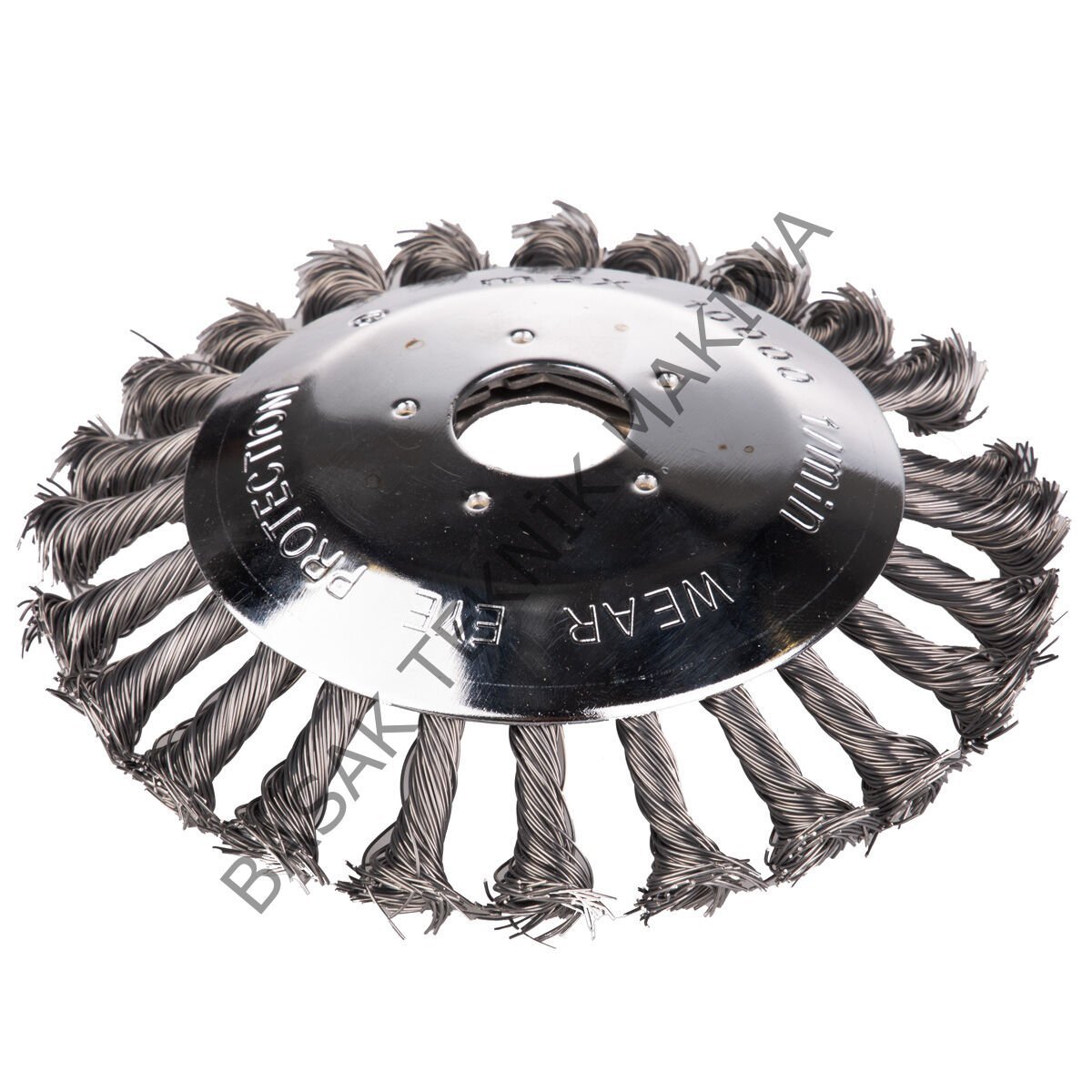 TIRPAN BAŞLIĞI TELLİ FIRÇA Ø152mm