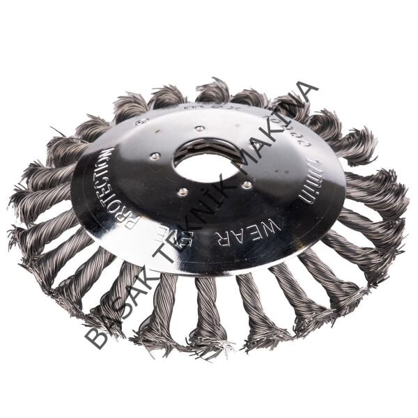 TIRPAN BAŞLIĞI TELLİ FIRÇA Ø152mm