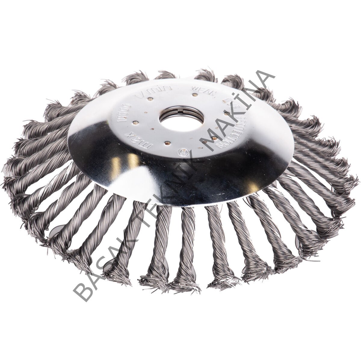 TIRPAN BAŞLIĞI TELLİ FIRÇA Ø203mm