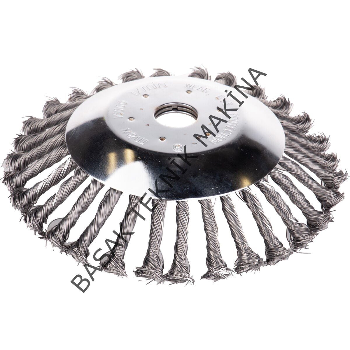 TIRPAN BAŞLIĞI TELLİ FIRÇA Ø203mm