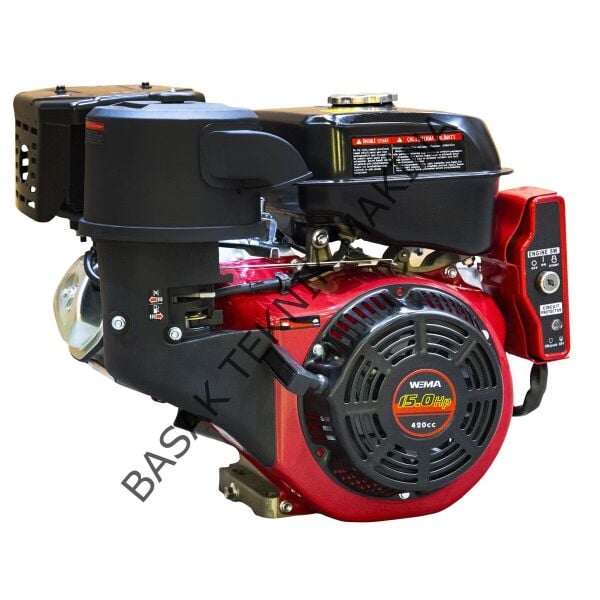 WM190FE-2/P BENZİNLİ MOTOR 15HP KAMALI TİP MARŞLI
