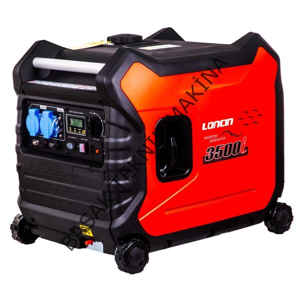 Loncin LC3500i İnvertör Jeneratör 3.3 kW Sessiz Benzinli Marşlı