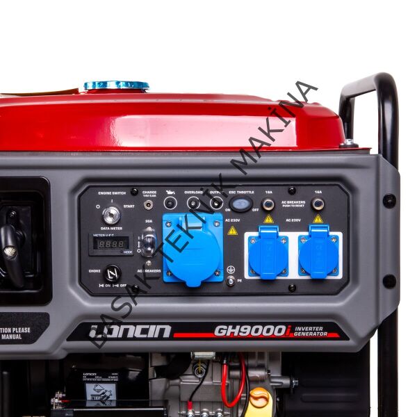 GH9000i EUR5 JENERATÖR 7,5 kW İNVERTÖR BENZİNLİ