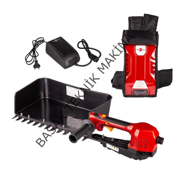 Tasuka Ts-35Tp Akülü Çay Toplama Makinesi Sepetli 36V 13Ah