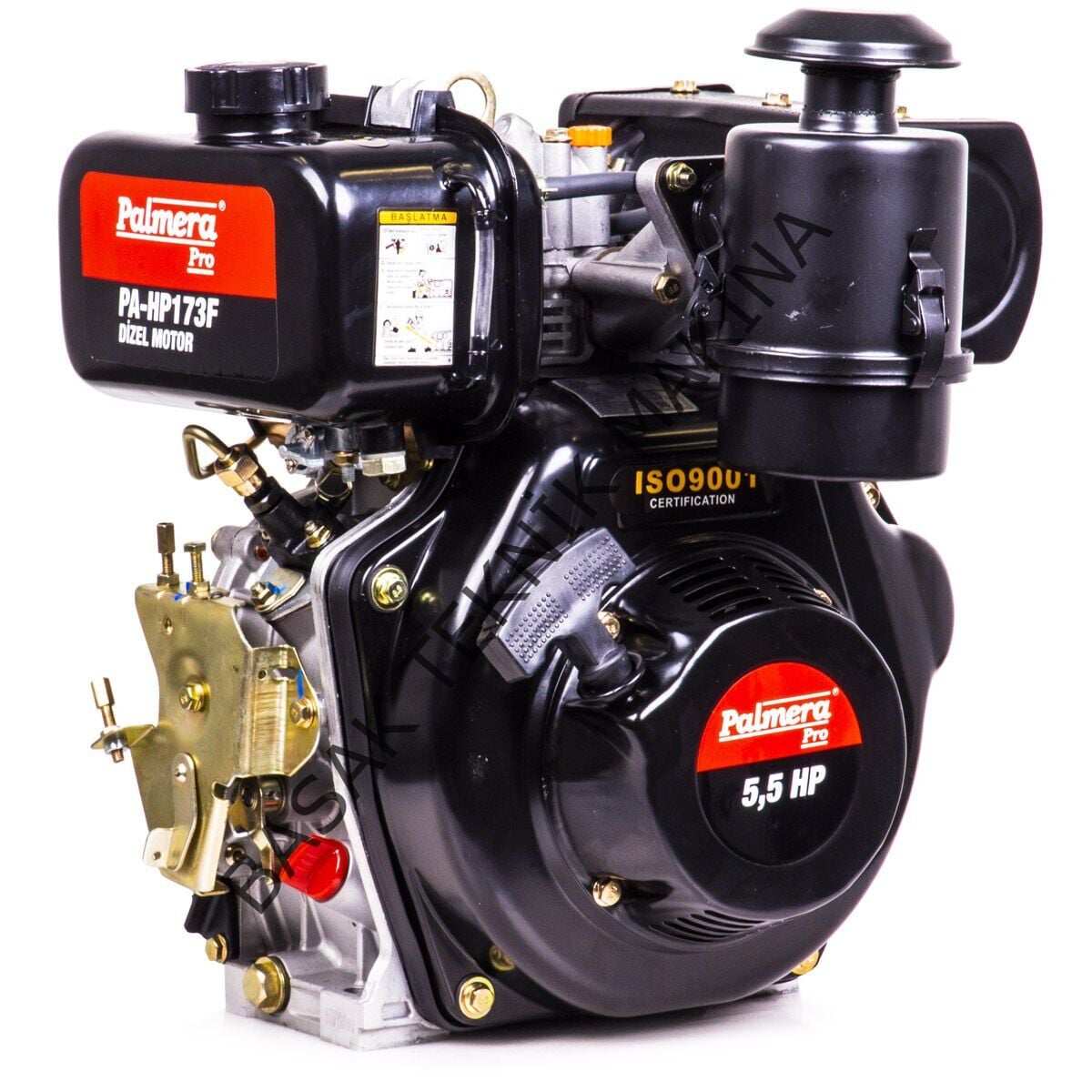 HP173F 5.5 HP DİZEL MOTOR İPLİ ÇAPA TİP