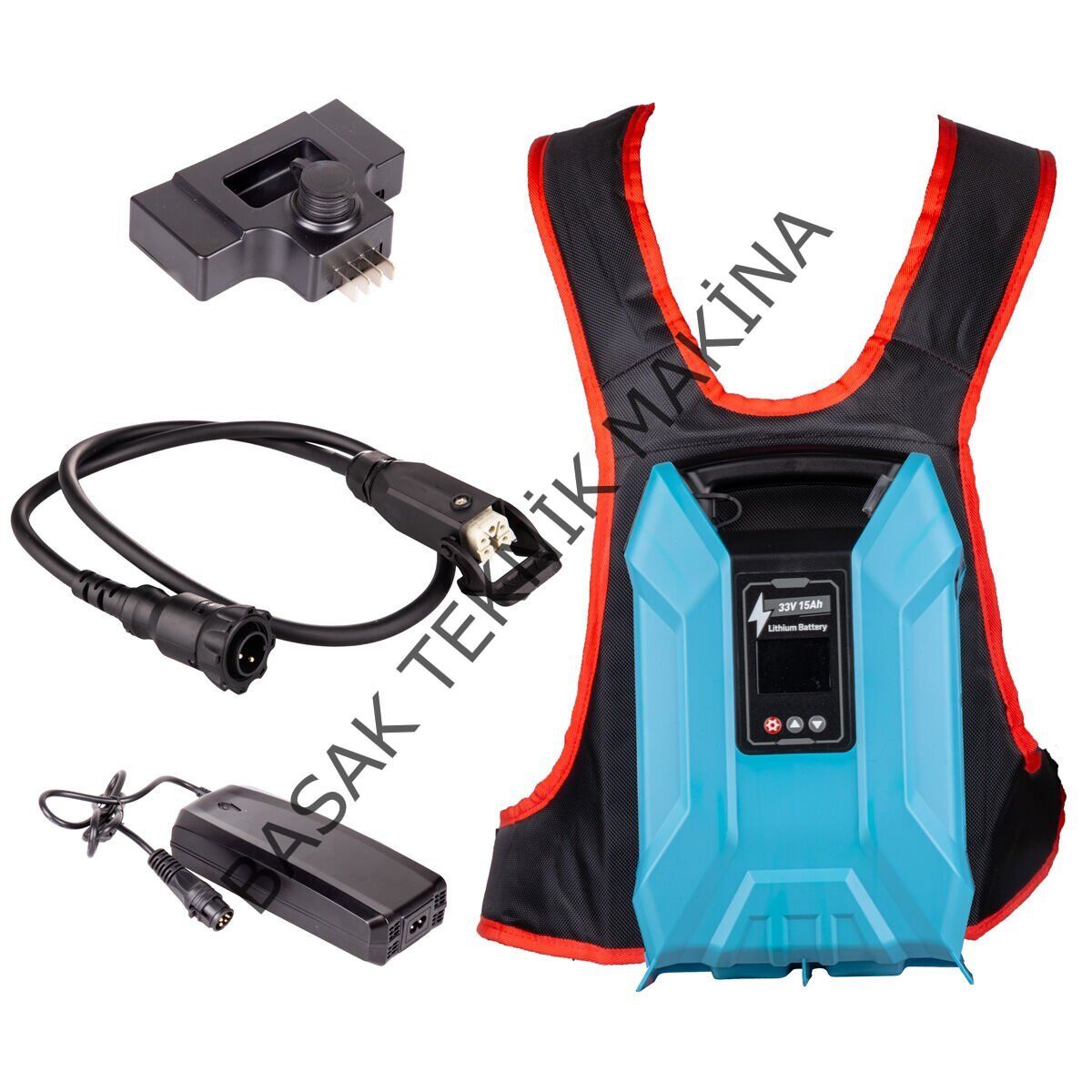 AKÜ 33V 15Ah + ŞARJ CİHAZI