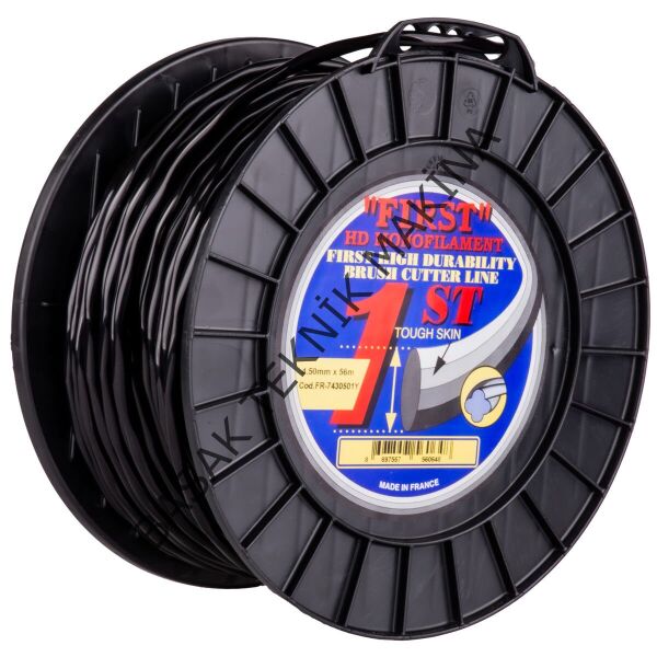 MİSİNA 4.5mm 56m SİYAH BURGULU