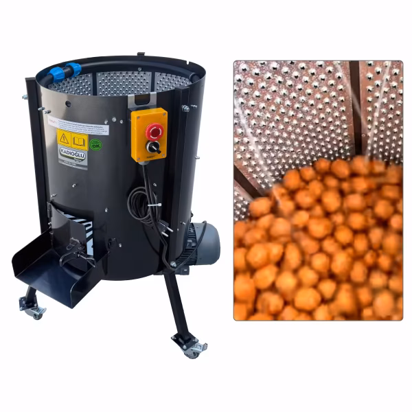 Kadıoğlu CKS80 80 Litre Rendeli Tip Ceviz Soyma Makinesi - 220V