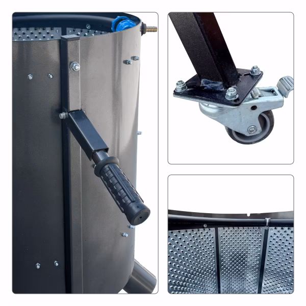Kadıoğlu CKS80 80 Litre Rendeli Tip Ceviz Soyma Makinesi - 220V